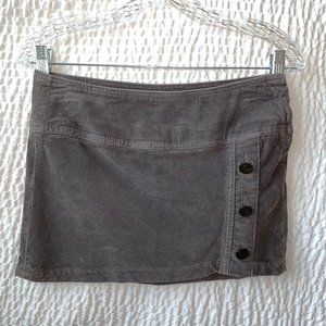 Grey Mini Skirt || Size 25